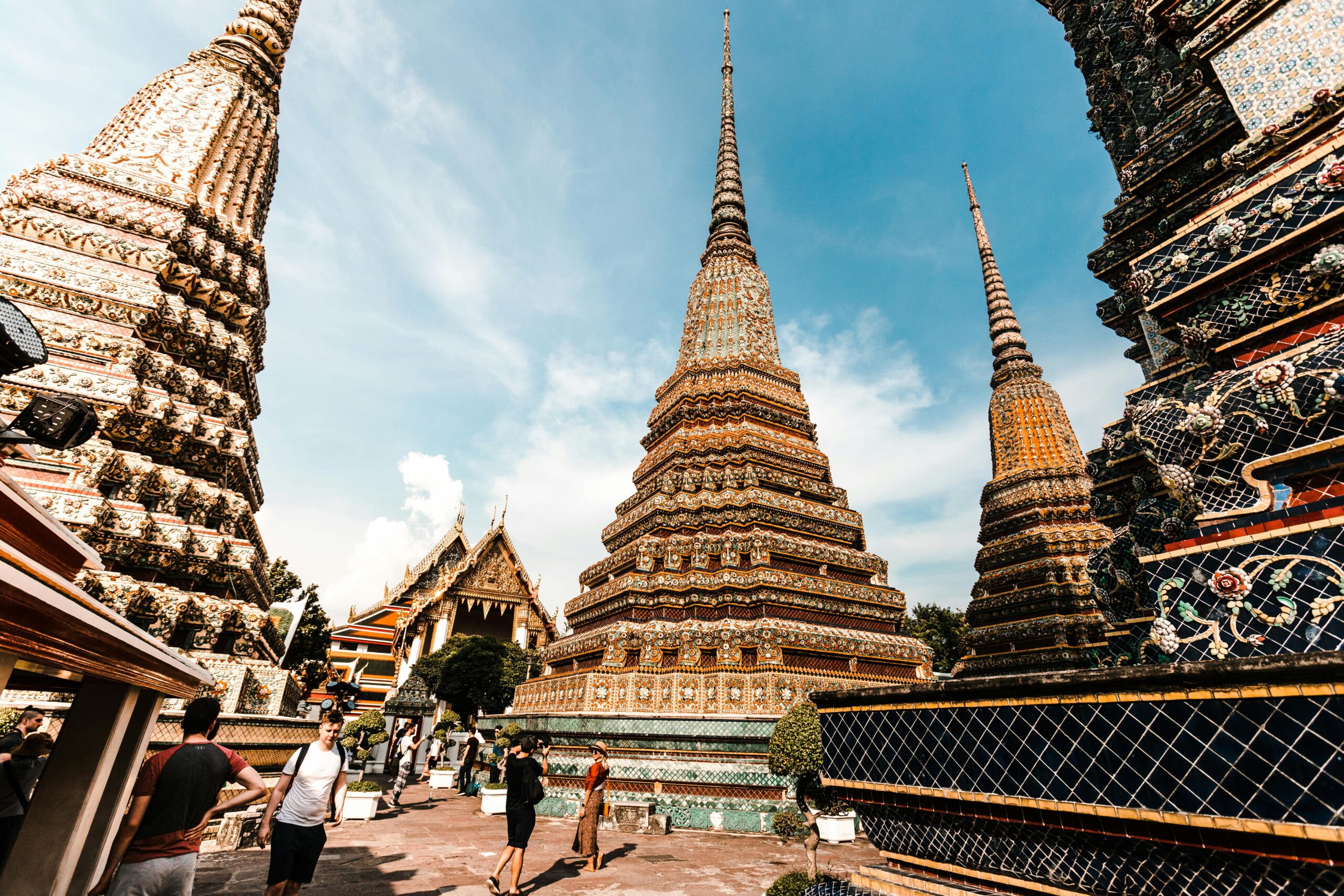 Golden reclining Buddha at Wat Pho